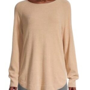 NWT Barefoot Dreams CCUL Pullover (XL) Camel